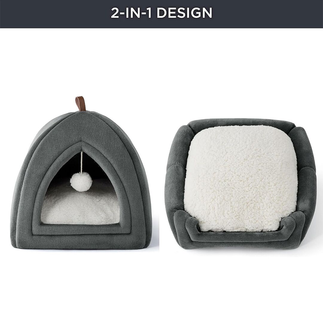 cat cave bed