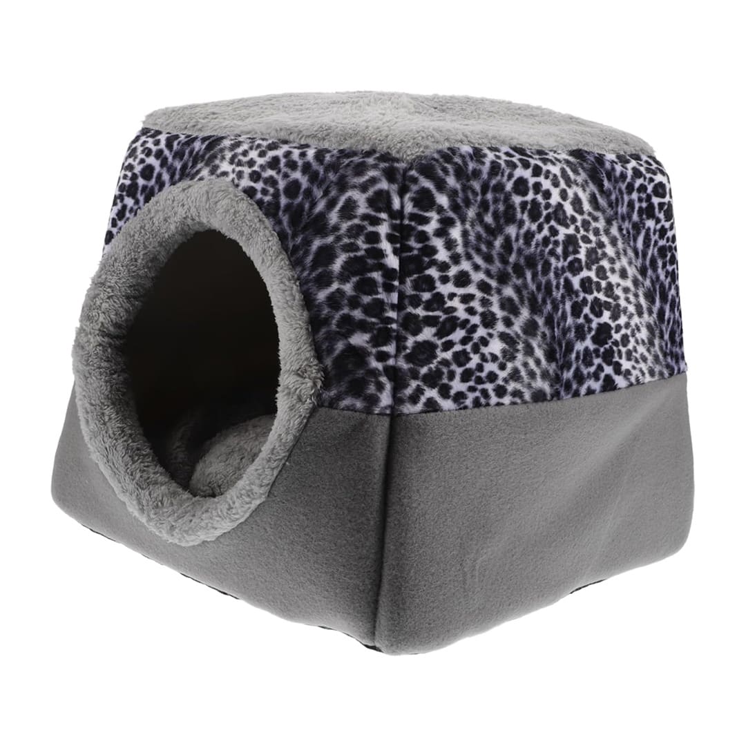 collapsible cat cave bed