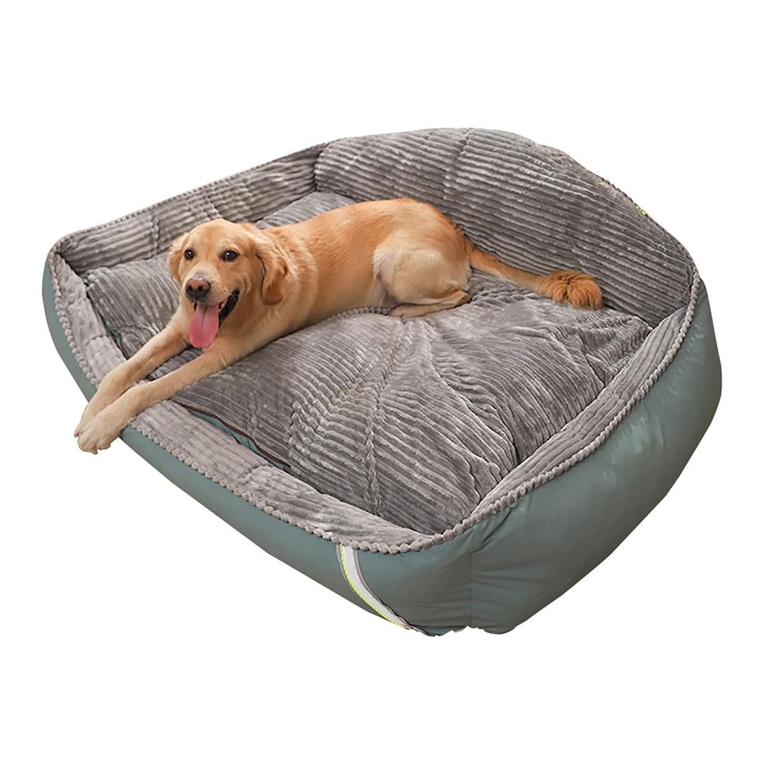 orthopedic dog bed with bolster